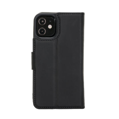Liluri iPhone 12 mini Detachable Leather Wallet Case