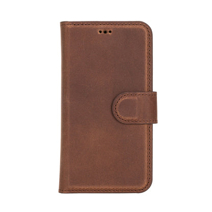 Liluri iPhone 12 mini Detachable Leather Wallet Case