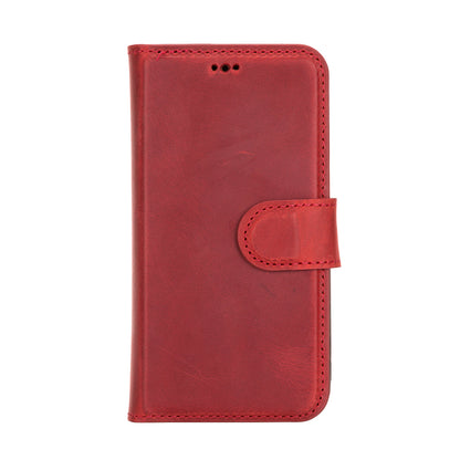 Liluri iPhone 12 mini Detachable Leather Wallet Case