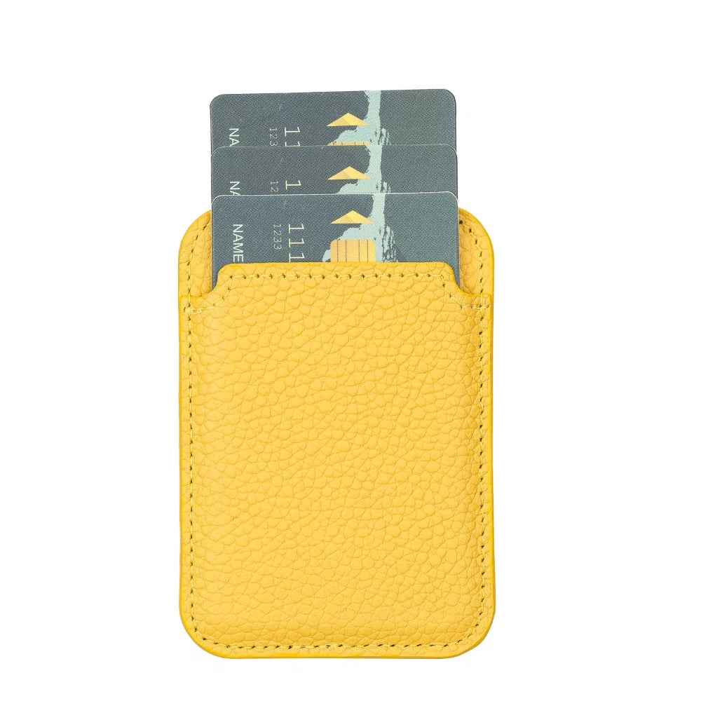 Maggy Leather Magnetic Card Holder