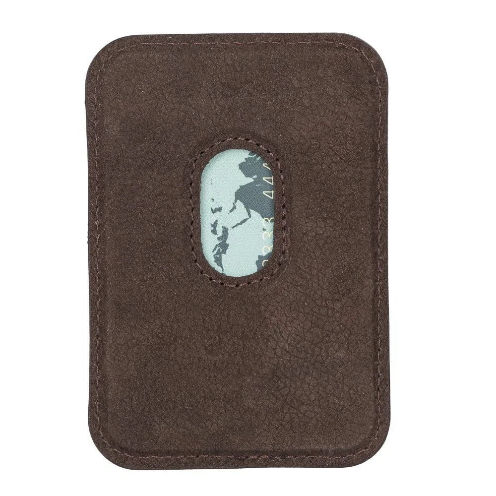 Maggy Leather Magnetic Card Holder