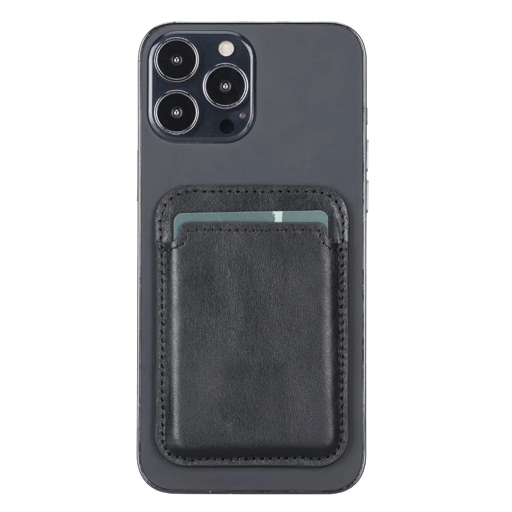 Maggy Leather Magnetic Card Holder