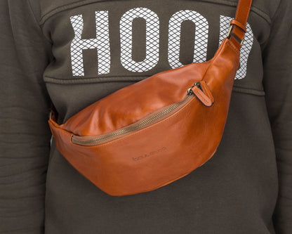 Minoan Leather Belt Bag