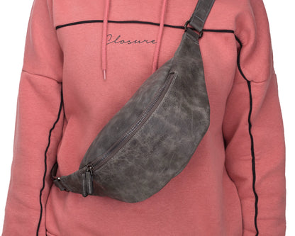 Minoan Leather Belt Bag