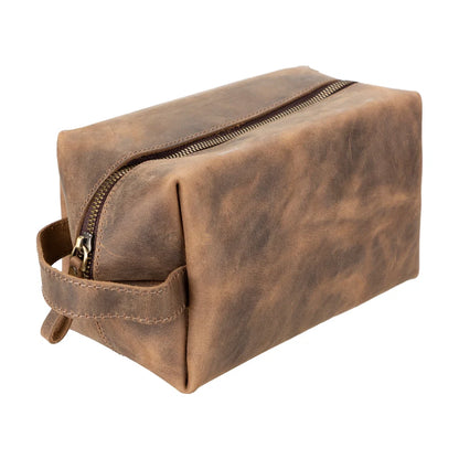 Eve Large Leather Toiletry Bag