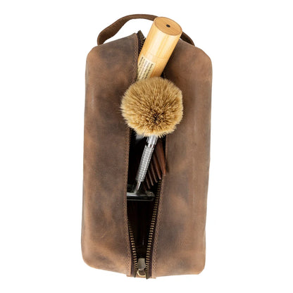 Eve Extra Large Leather Toiletry Bag