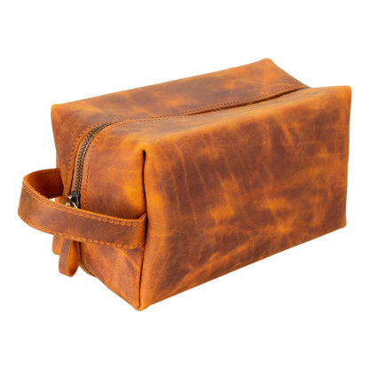 Eve Extra Large Leather Toiletry Bag