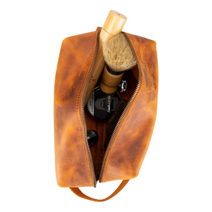 Eve Extra Large Leather Toiletry Bag