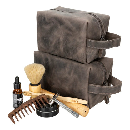 Eve Large Leather Toiletry Bag