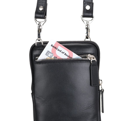 Synera Leather Phone Crossbody Bag