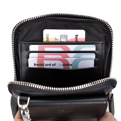 Synera Leather Phone Crossbody Bag