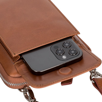 Synera Leather Phone Crossbody Bag