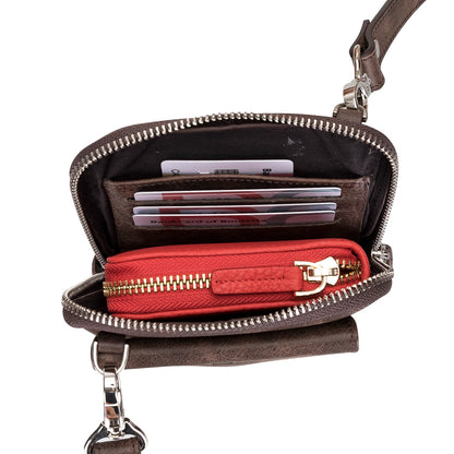 Synera Leather Phone Crossbody Bag