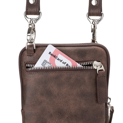 Synera Leather Phone Crossbody Bag