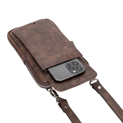 Synera Leather Phone Crossbody Bag