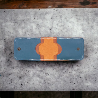 Bella Snap Leather Card Holder