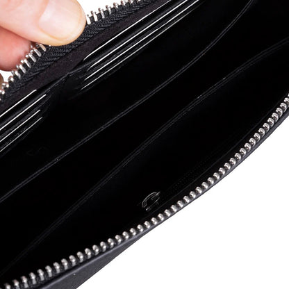 Lupus Leather Wristlet Clutch