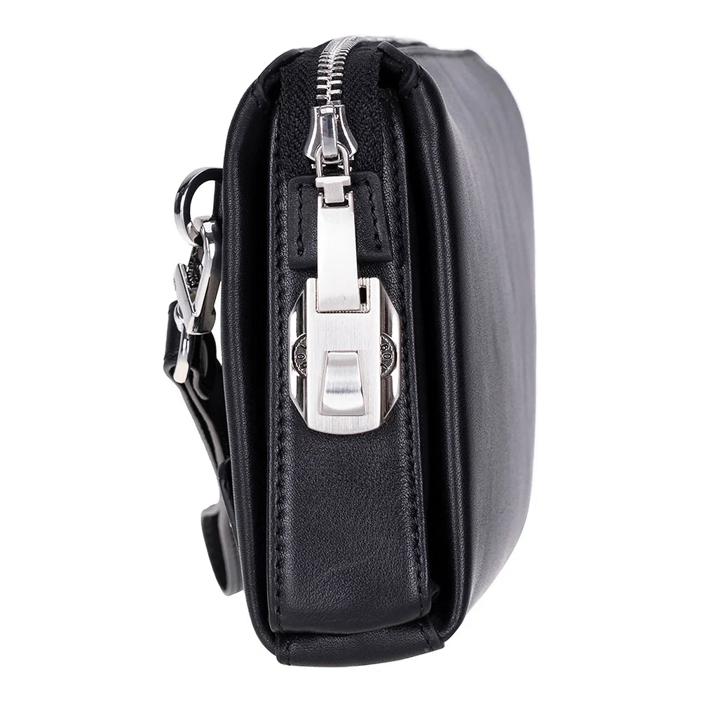 Lupus Leather Clutch Bag
