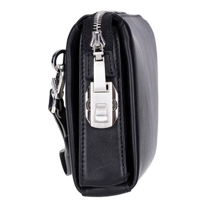 Lupus Leather Wristlet Clutch