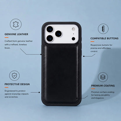 Flex Cover iPhone 17 Pro Leather Case