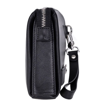 Lupus Leather Wristlet Clutch