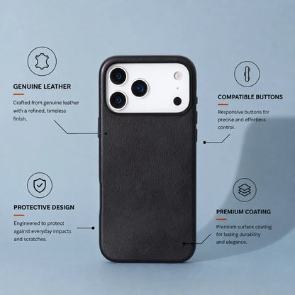 Prestige iPhone 17 Pro Leather Case