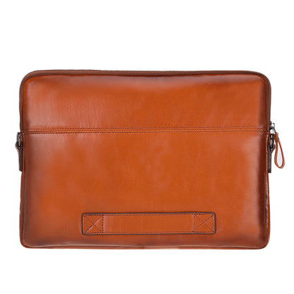 Leeds Slim Leather Laptop Bag – 14 & 16 Inch