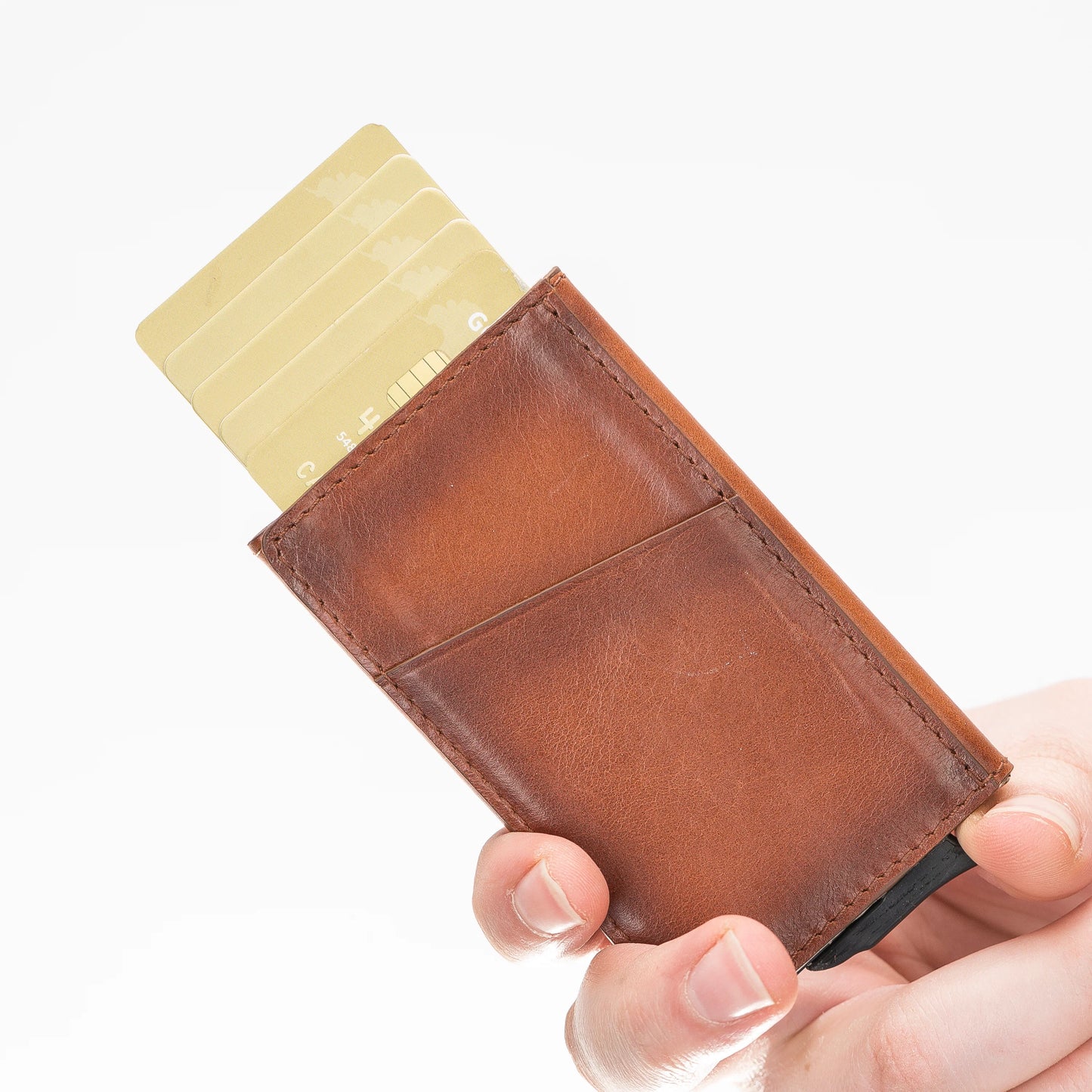 Torres Leather Pop-up Card Holder