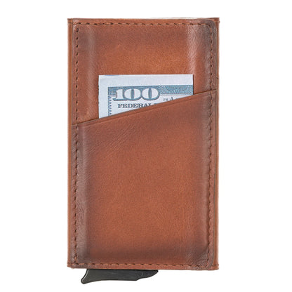 Torres Pop-Up Leather Card Holder – 18 Colors