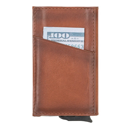 Torres Pop-Up Leather Card Holder – 18 Colors