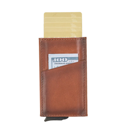 Torres Pop-Up Leather Card Holder – 18 Colors