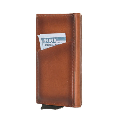Torres Pop-Up Leather Card Holder – 18 Colors