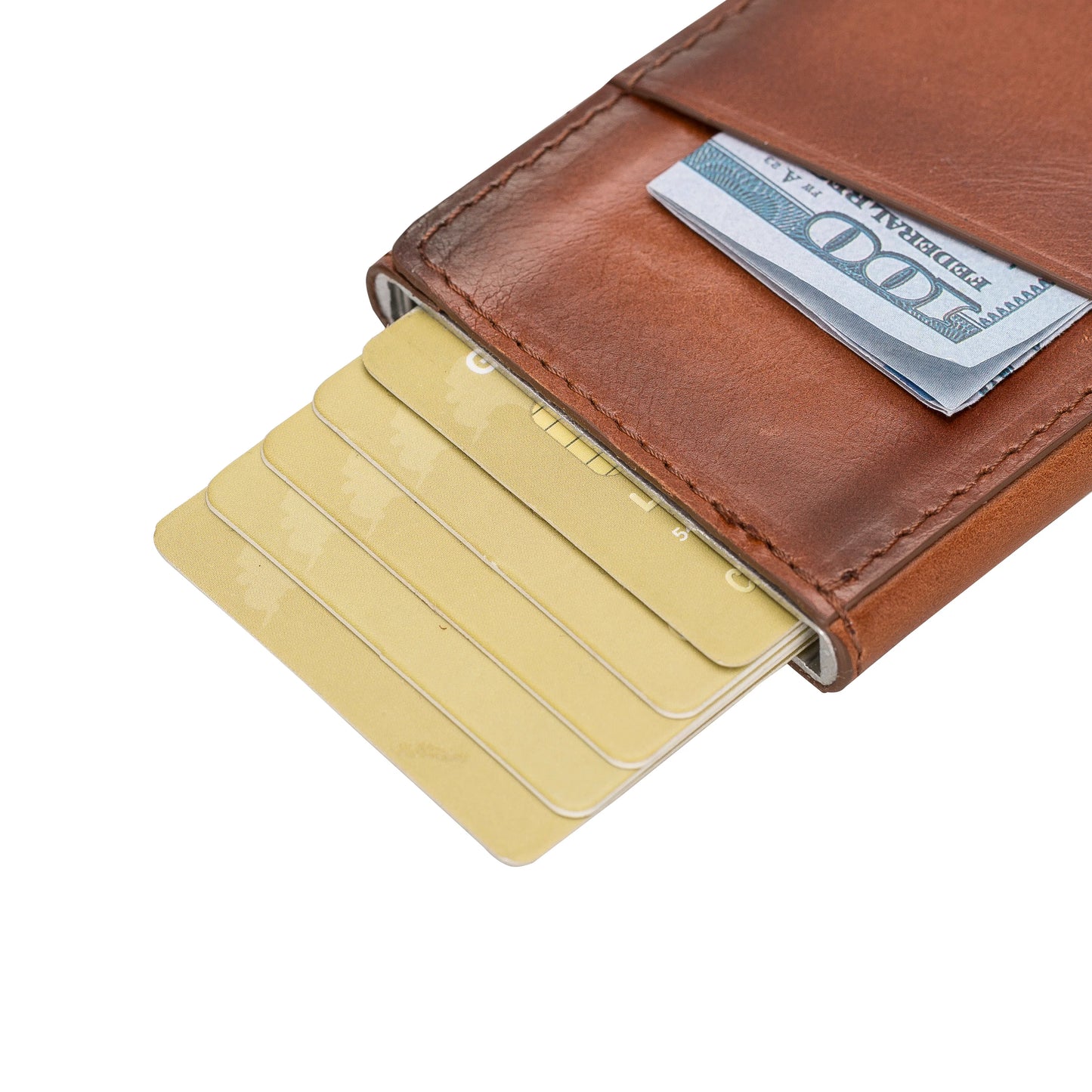 Torres Leather Pop-up Card Holder