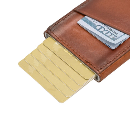 Torres Pop-Up Leather Card Holder – 18 Colors