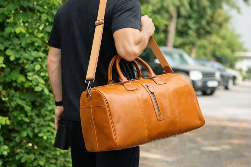 Dolly Leather Weekend Duffle Bag