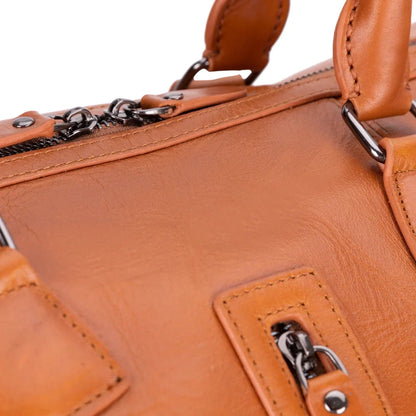 Dolly Leather Weekender Duffel Bag