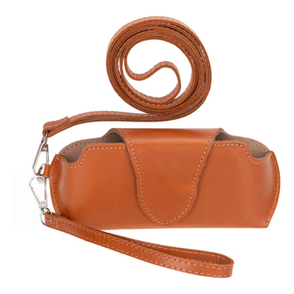 Riviera Magnetic Leather Glasses Case