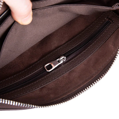 Lupus Leather Wristlet Clutch
