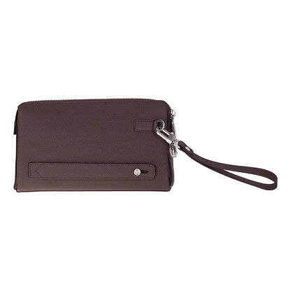 Lupus Leather Wristlet Clutch