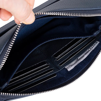 Lupus Leather Wristlet Clutch