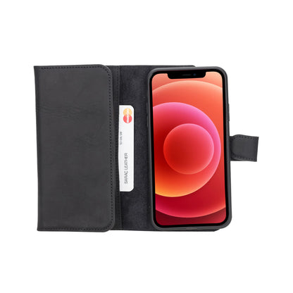 Santa iPhone 11 Pro Max Detachable Leather Wallet Case