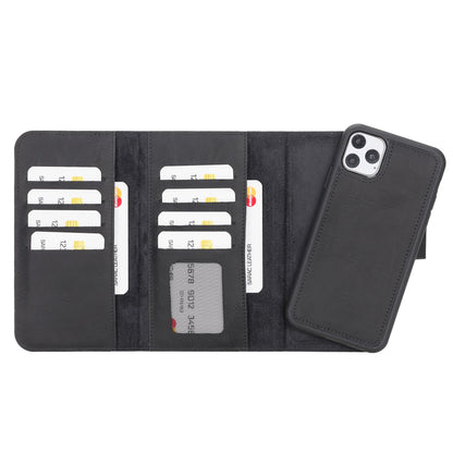 Santa iPhone 11 Pro Max Detachable Leather Wallet Case