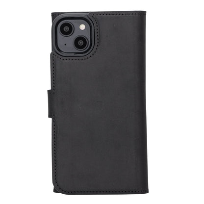 Santa iPhone 14 Plus Detachable Leather Wallet Case