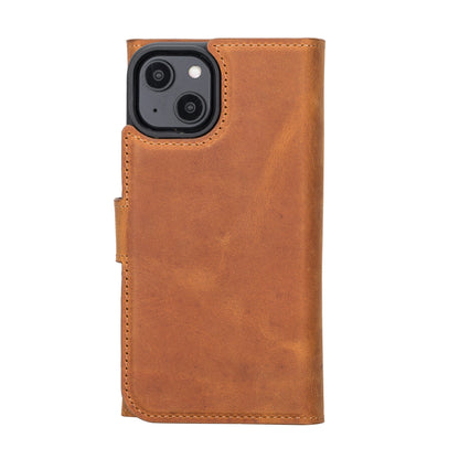 Santa iPhone 14 Detachable Leather Wallet Case
