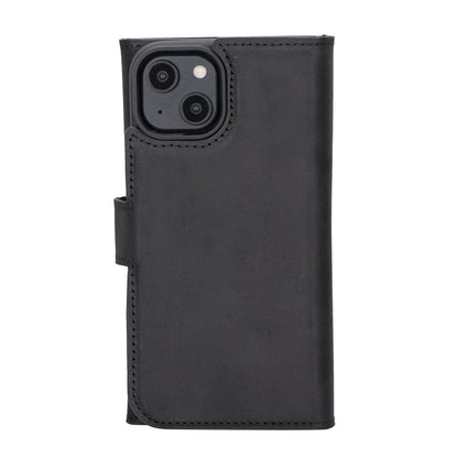 Santa iPhone 14 Detachable Leather Wallet Case