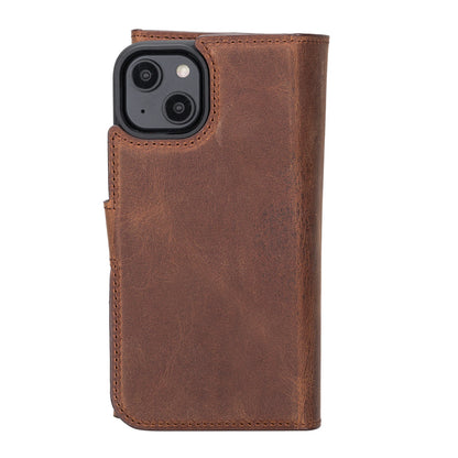 Santa iPhone 14 Detachable Leather Wallet Case