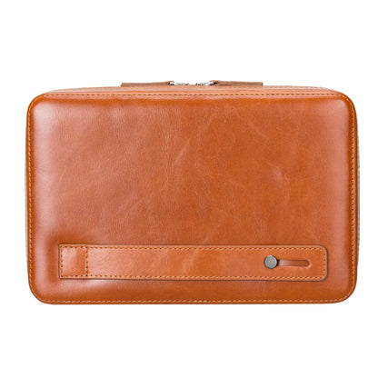 Leather Travel Cable Organizer – 5 Colors