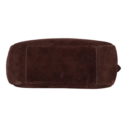 Azura Structured Leather Shoulder Bag