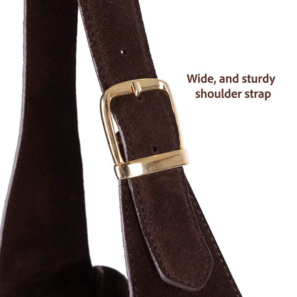 Azura Structured Leather Shoulder Bag