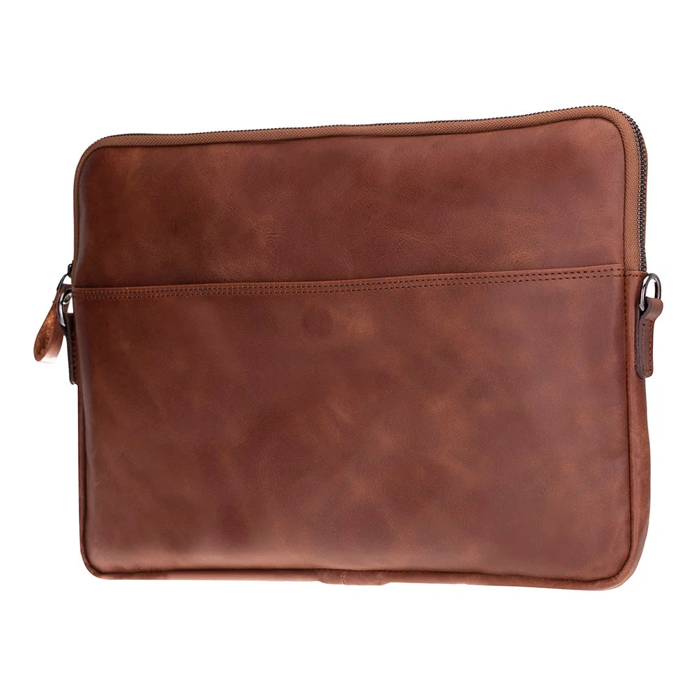 Leeds Slim Leather Laptop / Tablet Sleeve